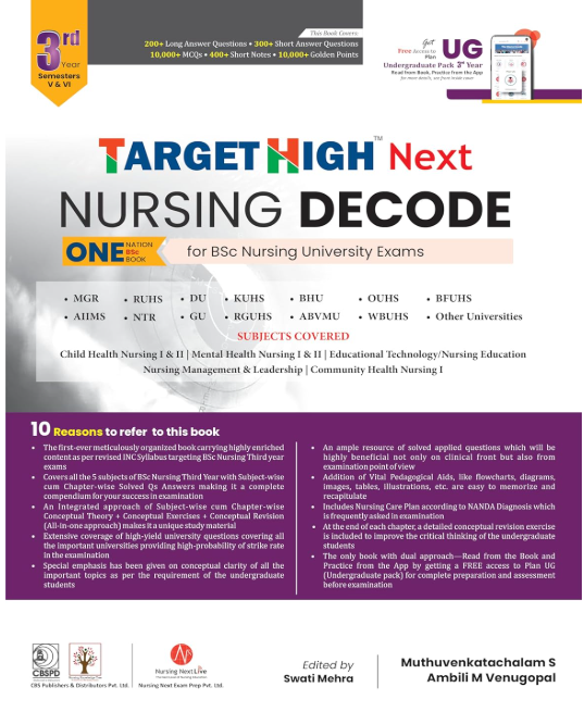Target High Next Nursing Decode 3rd Year 